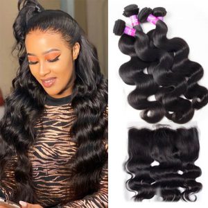 Brazilian 4 bundles with frontal