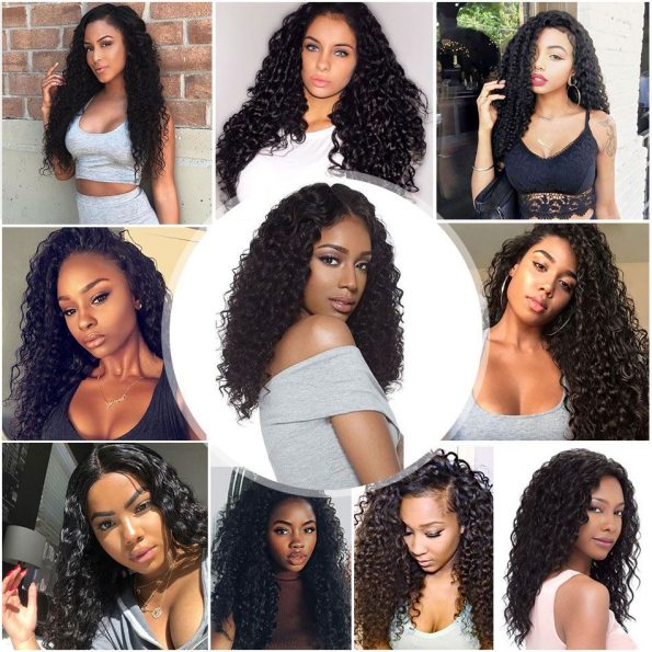 Cheap Deep Wave Hair Virginia Human Hair Bundles