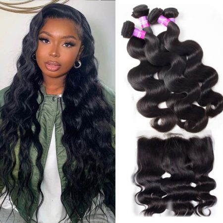 Malaysian 4 bundles with frontal