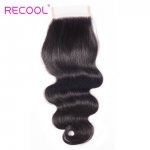 Body Wave Human Hair 4×4 Lace Closure