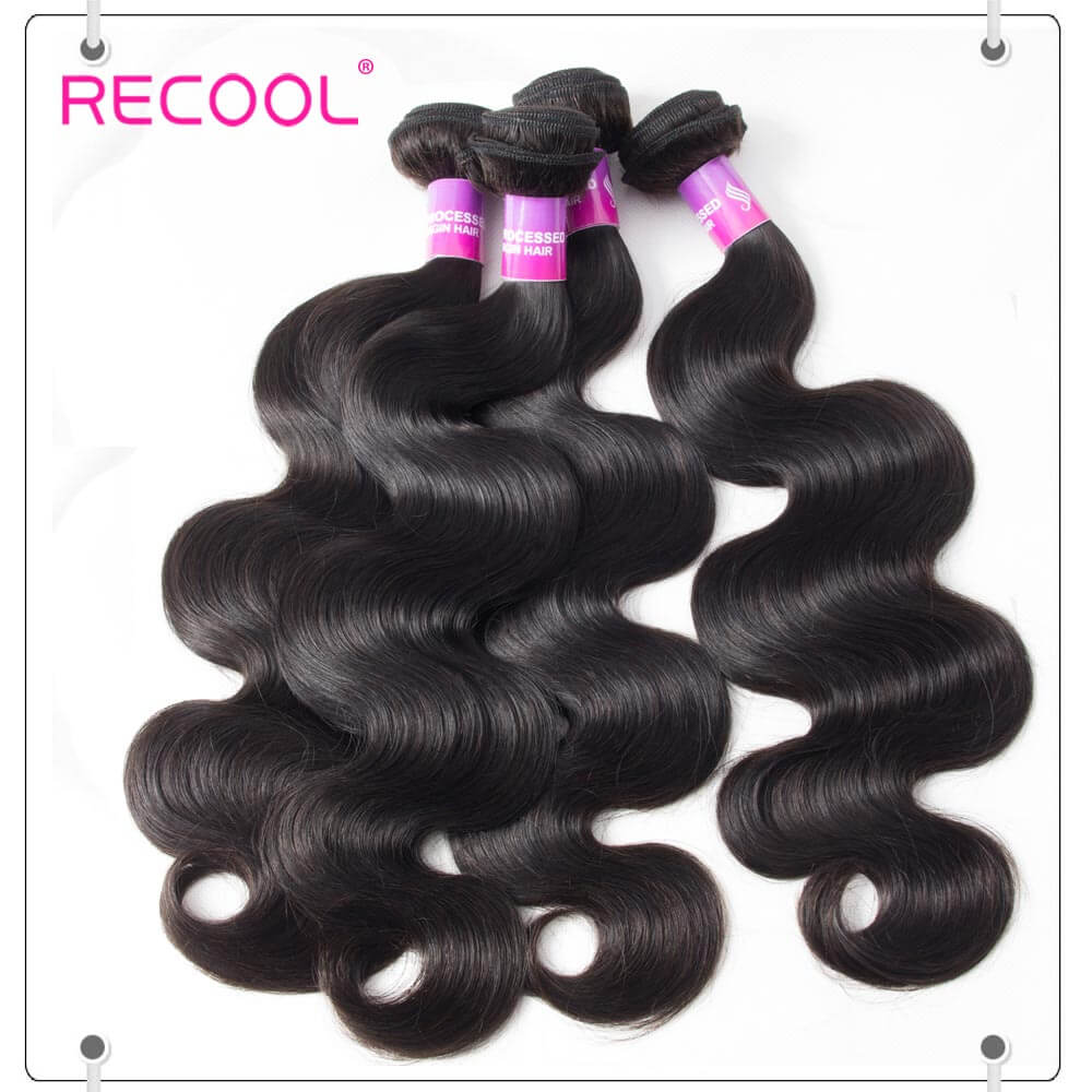 brazilian body wave 3 bundles with closure