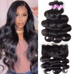 brazilian 3 bundles with frontal