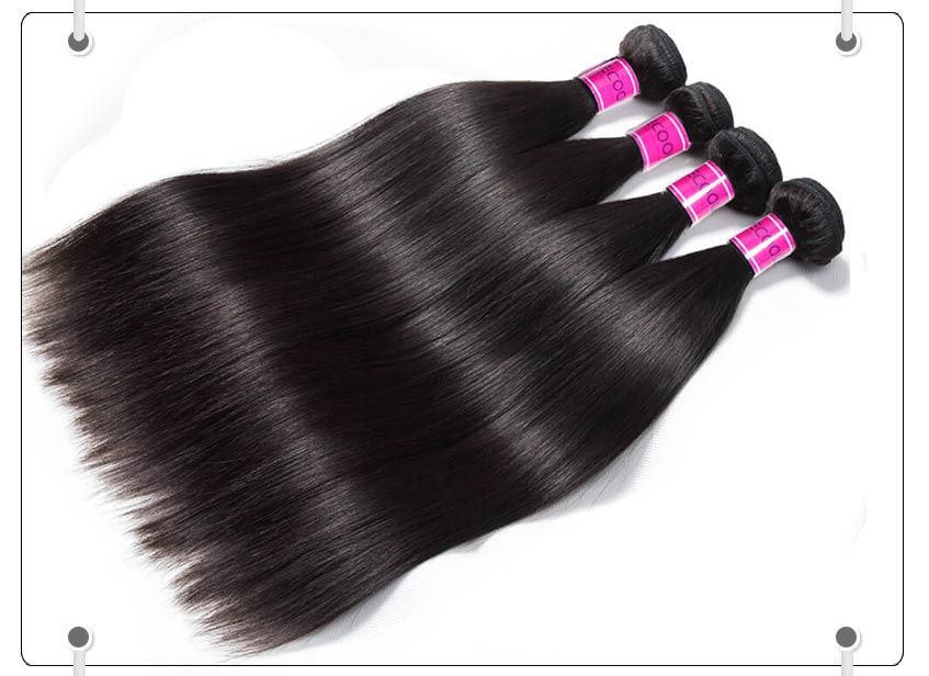 Recool Hair Weave Bundles Grade 8A Mink Hair Brazilian Straight Hair