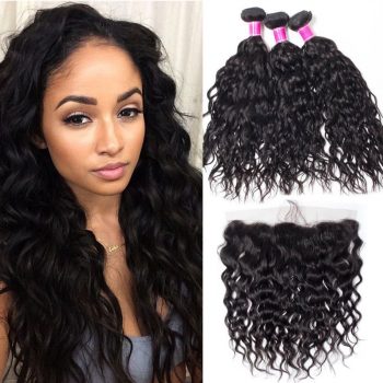 Water Wave With Frontal Recool Hair