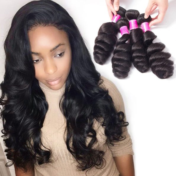 Malaysian Loose Wave Hair Bundles Virgin Human Hair