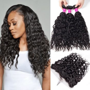 Wet And Wavy With Frontal Recool Hair