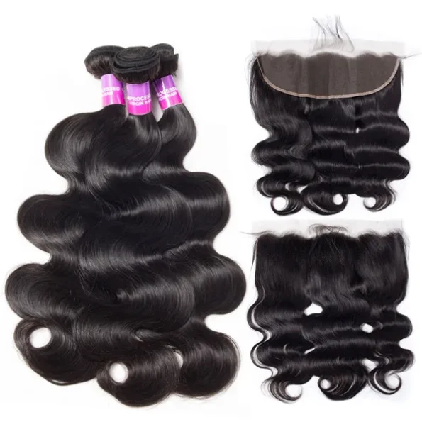 Peruvian-Body-Wave-Hair-3-Bundles-With-Lace-Frontal