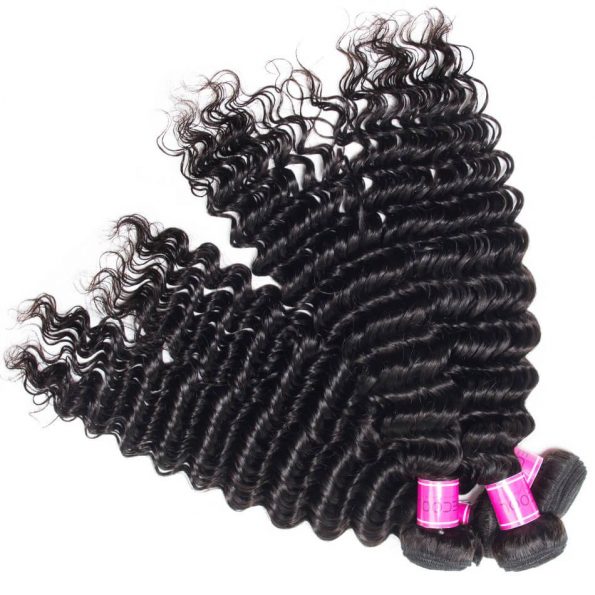 Peruvian Virgin Hair Deep Wave 3 Bundles Sale