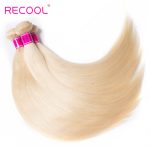 Brazilian Straight Human Hair 3 Bundles 613 Blonde Hair