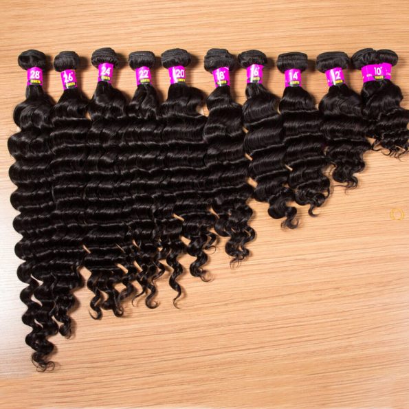 Wholesale Virgin Brazilian Loose Deep Wave Hair Bundles