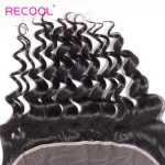 Peruvian loose deep 3 bundles with frontal