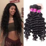 recool hair loose deep wave human hair bundles