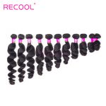 Peruvian loose wave 4 bundles with frontal