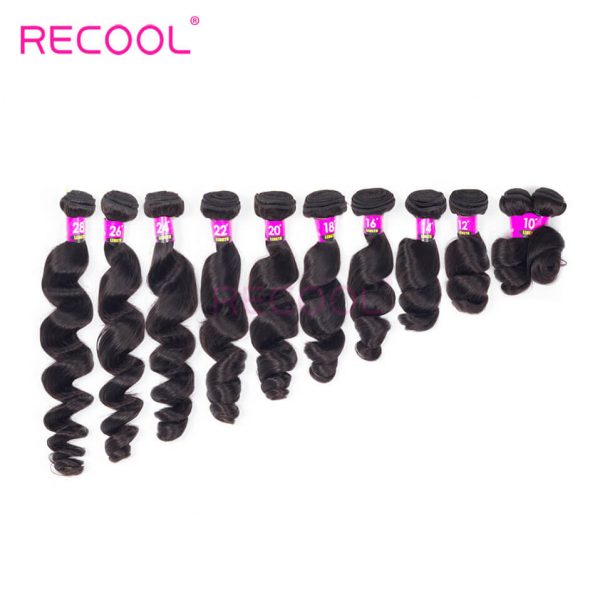 recool hair loose wave bundles