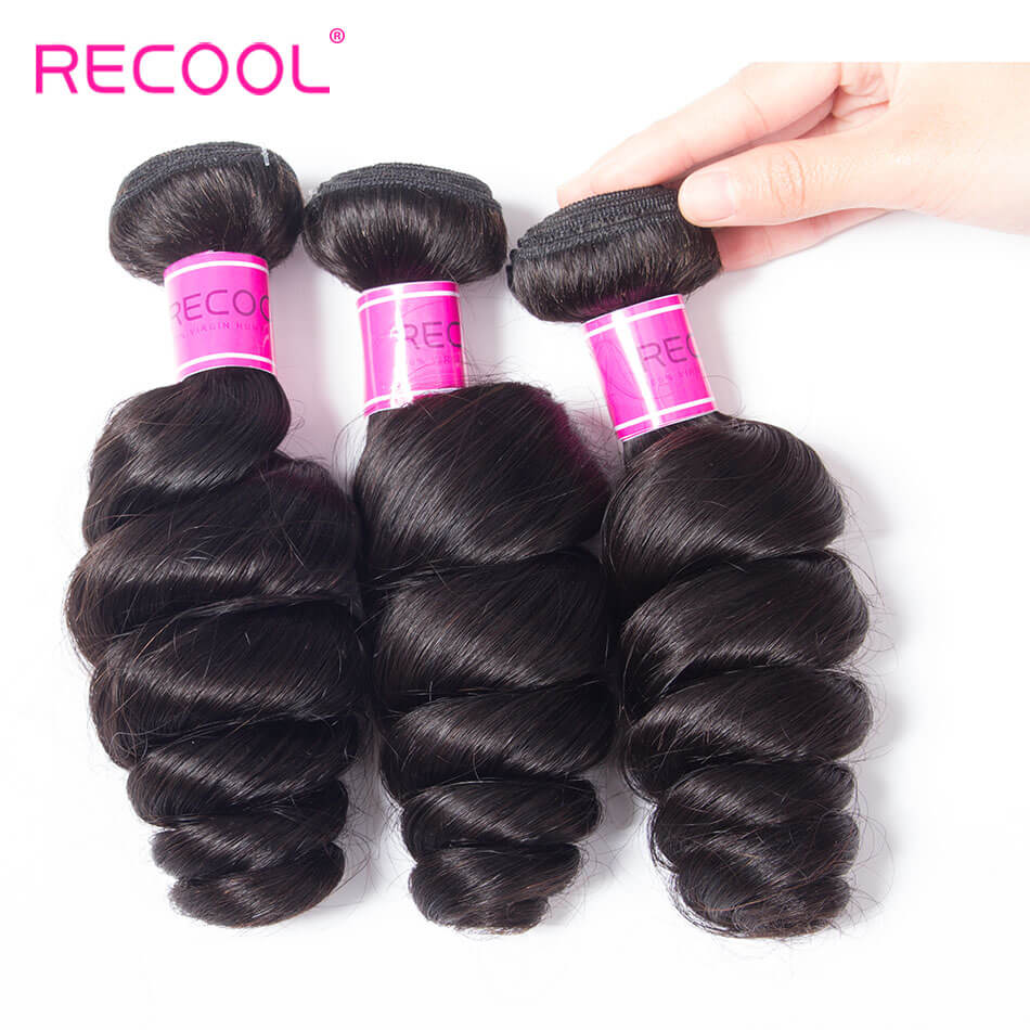 cheap virgin human hair loose wave weave hair bundles