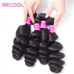 Indian Loose Wave Bundles 4 Bundles 100% Human Hair