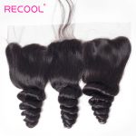 10A Brazilian Loose Wave Frontal Closure Human Hair