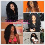 Virgin Hair Curly Wave Human Hair 4×4 Lace Closure 1 PCS