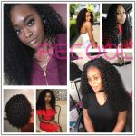 Peruvian Curly 4 bundles with frontal