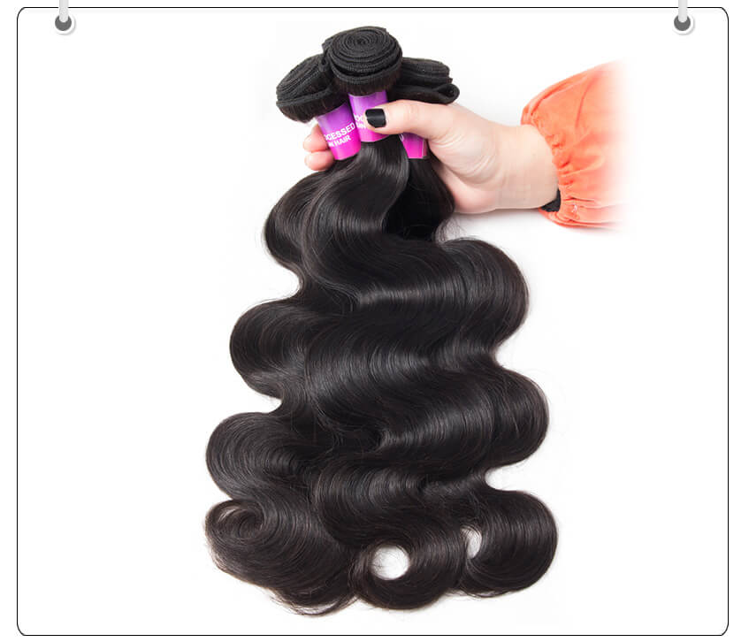 brazilian human hair body wave bundles