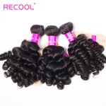 Bouncy Curly Hair Bundles Indian Virgin Human Hair