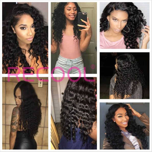 recool hair loose deep wave