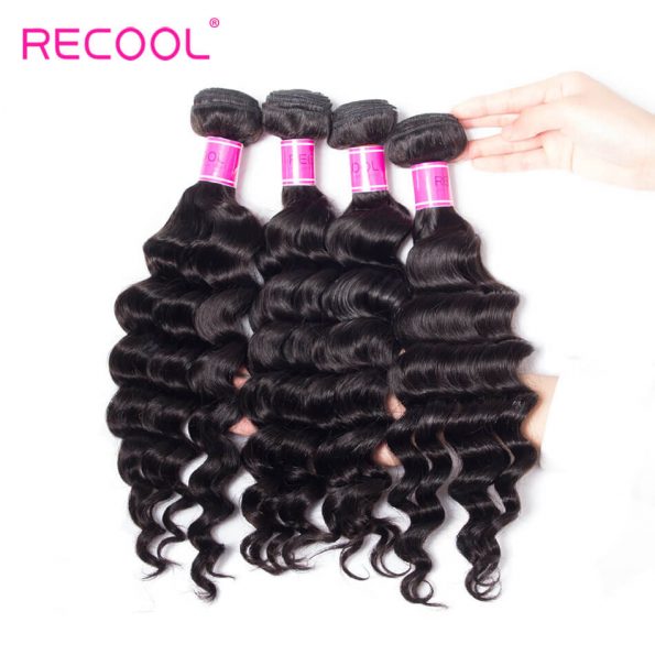 recool hair loose deep bundles 17