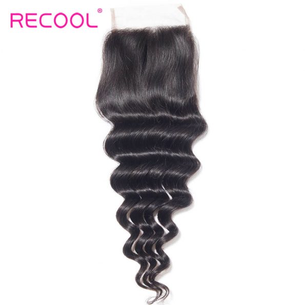 recool hair loose deep closure 12