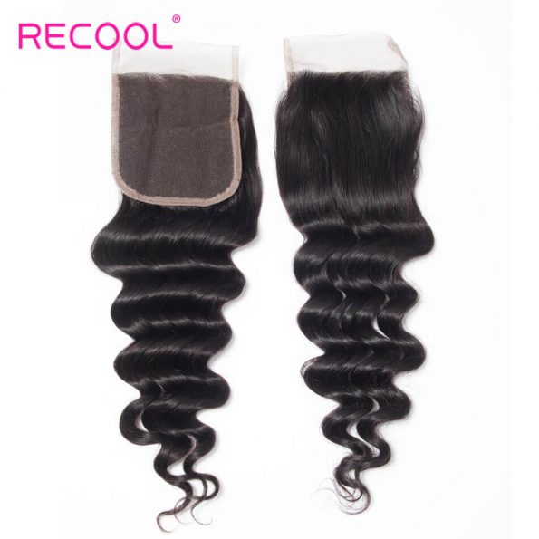 recool hair loose deep closure 3