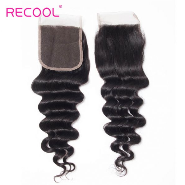 recool hair loose deep closure