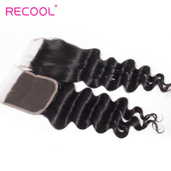 recool hair loose deep closure