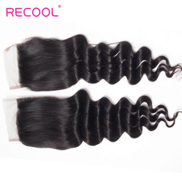 recool hair loose deep closure