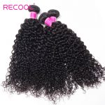 Indian Curly 3 bundles with frontal