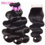 Brazilian Transparent 3 bundles with closure