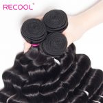 recool loose deep wave human hair bundles
