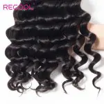 recool hair loose deep wave human hair bundles
