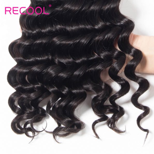 Recool hair loose deep human hair