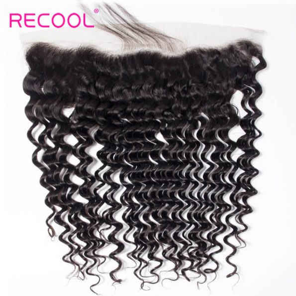 Hot Selling Deep Wave 13*4 Lace Frontal Closure