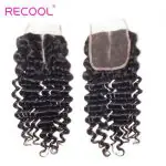 Brazilian deep curly 4 bundles with closure