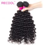 Brazilian Deep Wave Hair Bundles 100% Human Hair