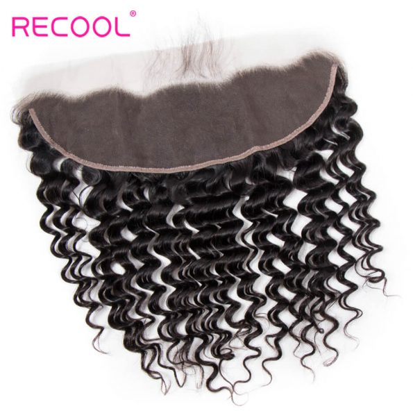 Deep Wave Hair Lace Front Closure