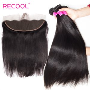 recool hair straight human hair