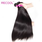 Indian Straight Virgin Human Hair 4 Bundles For Sale