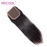 Indian Straight Virgin Hair Cheap Bundle Deals With Closure