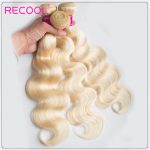 613 Blonde 4 Bundles Body Wave Blonde Weave Human Hair Weave