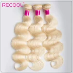 Brazilain Blonde Hair 3 Bundles 613 Virgin Hair Body Wave