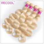 613 Blonde 4 Bundles Body Wave Blonde Weave Human Hair Weave