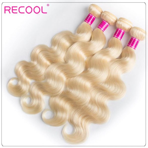 613 Blonde 4 Bundles Body Wave Blonde Weave