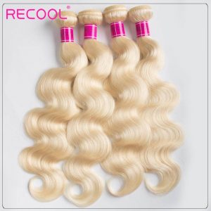 613 Blonde 4 Bundles Body Wave Blonde Weave Human Hair Weave 01