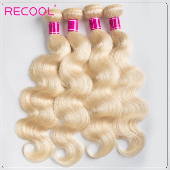 613 Blonde 4 Bundles Body Wave Blonde Weave